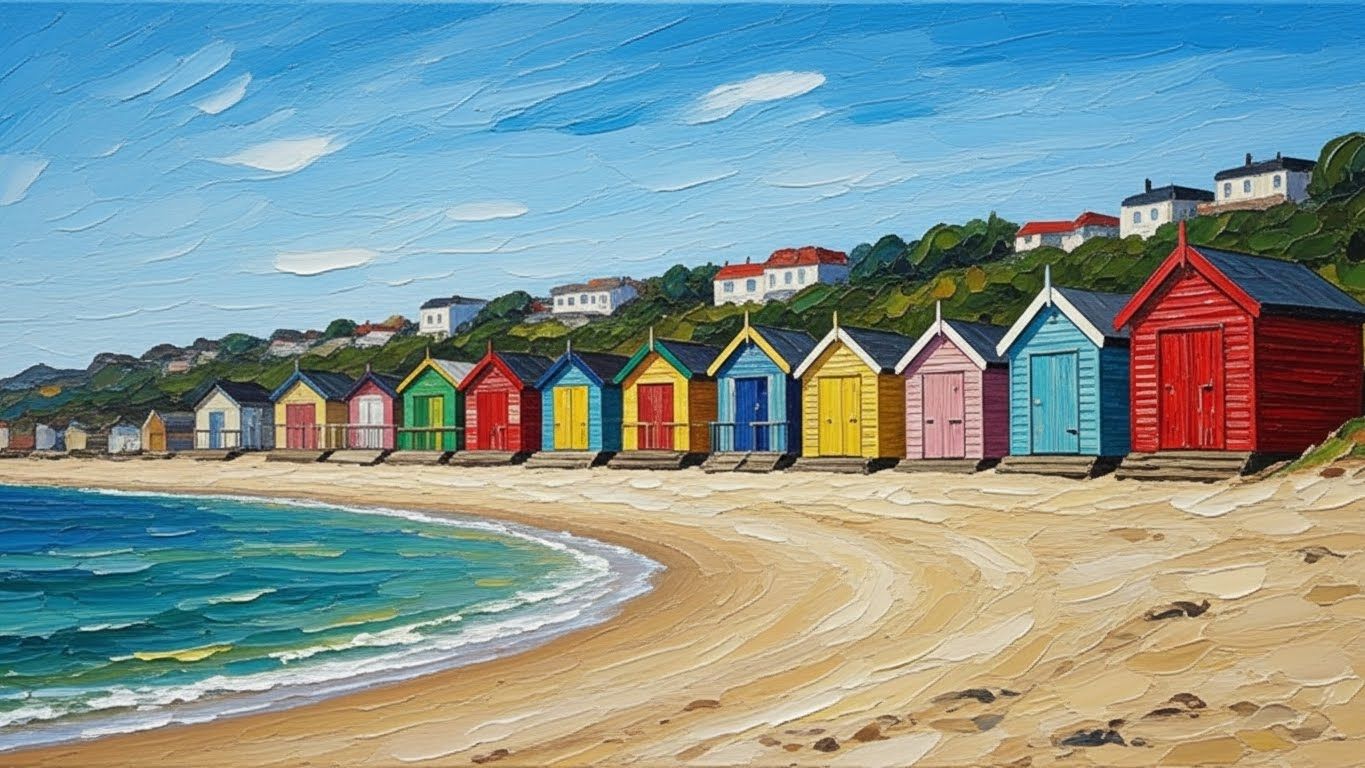 Bathing Box Painting