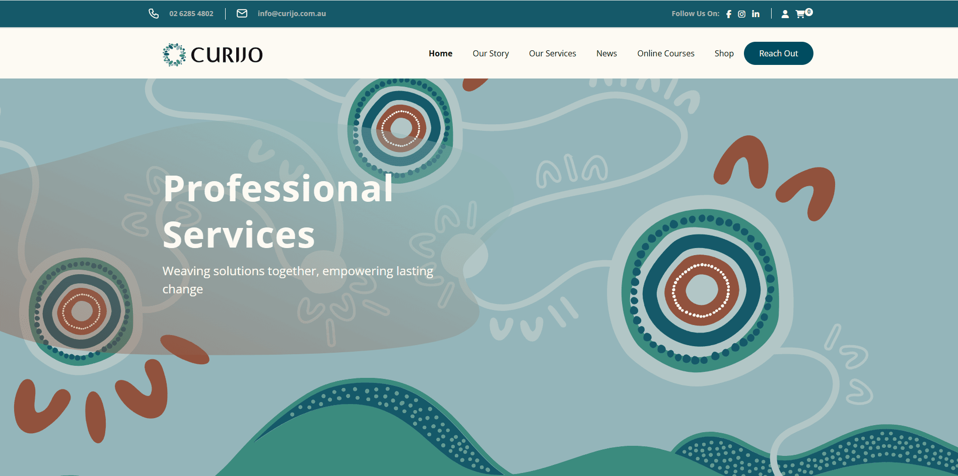 Curijo Website